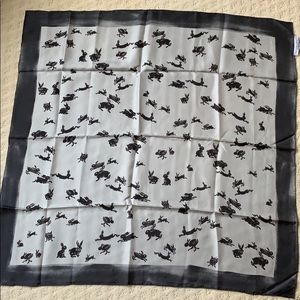 Carolina Herrera Luxury silk scarf “Bunnies”